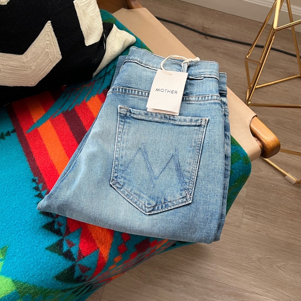 Mother Jeans, The Hustler Ankle, Scenic Route, size 28, NWT